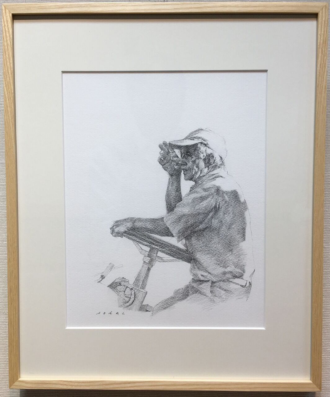 明日の仕事 | Gallery Enatsu 江夏画廊 | ハートウォーミングな絵画と