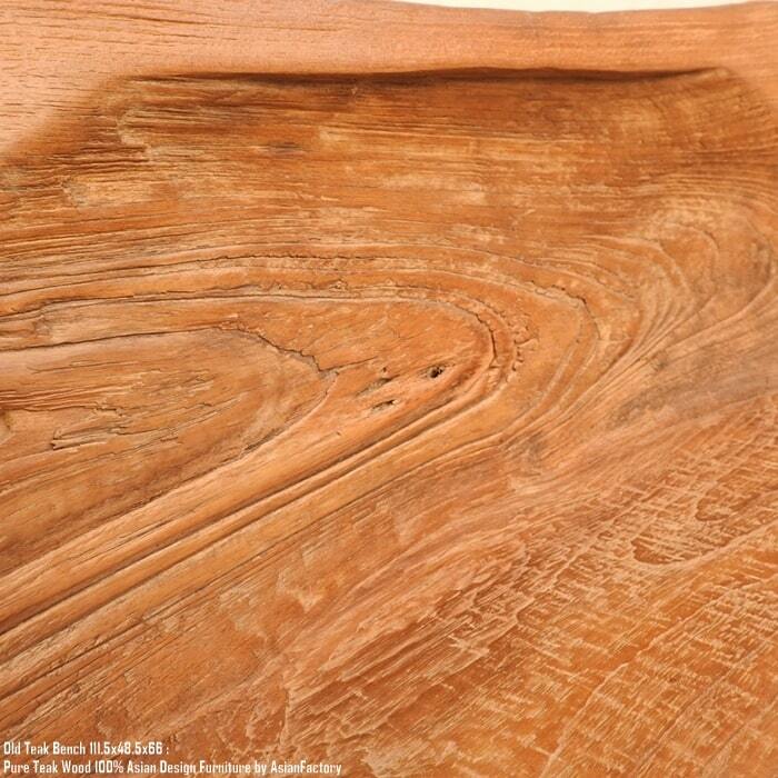 一点物 オールドチーク ベンチ 111.5cm 木製 木 おしゃれ 一点物 オールドチーク ベンチ 111.5cm 木製 木 おしゃれ