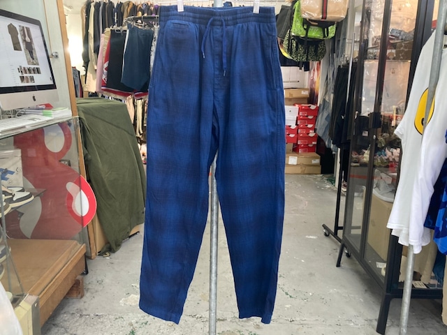 均一PRICE‼ DESCENDANT SHORE CHECK PANT BLUE 1 77057