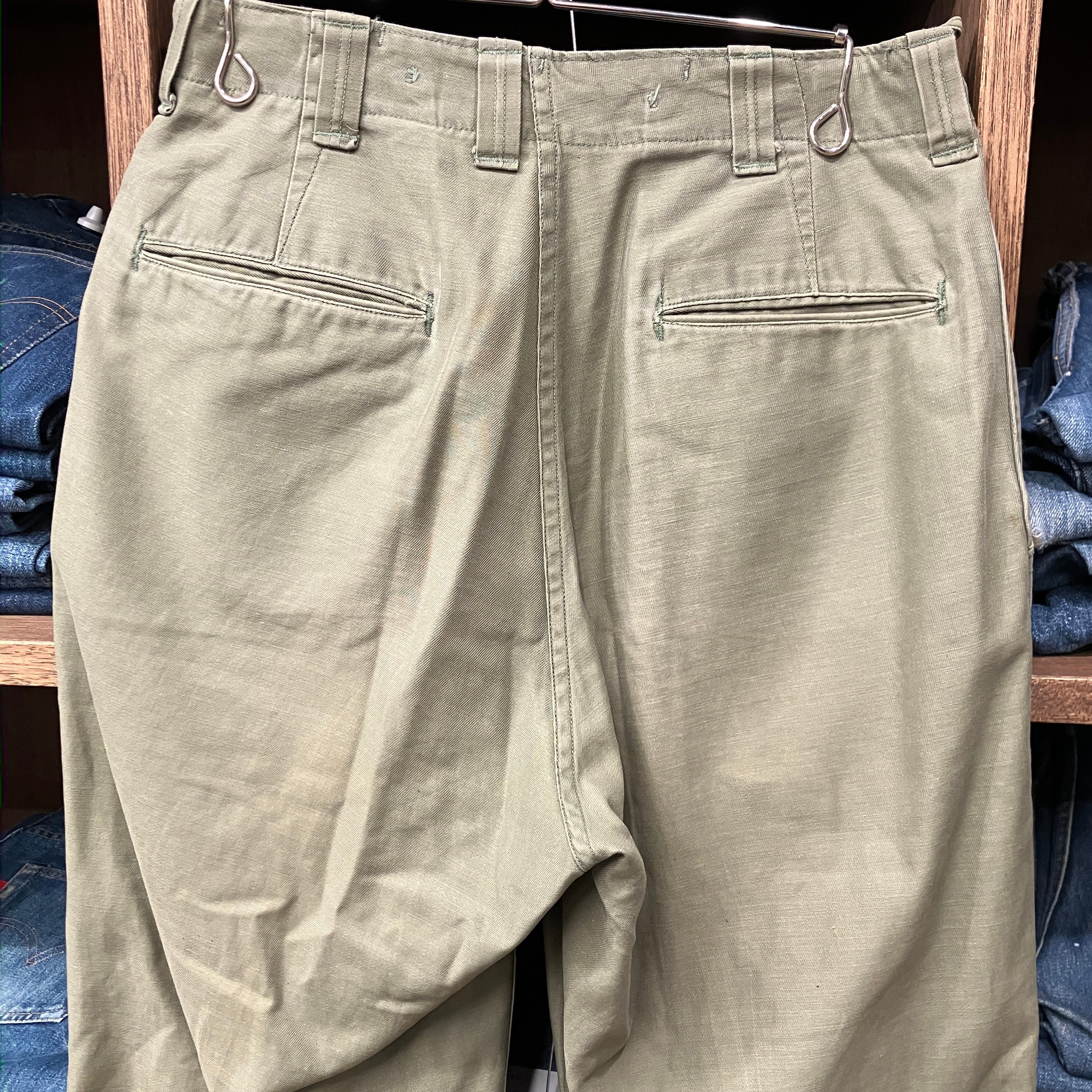 1940s US ARMY M-43 フィールドパンツ W36 L30 1940s US ARMY M-43 フィールドパンツ W36 L30 デッド 1944年製 U.S.