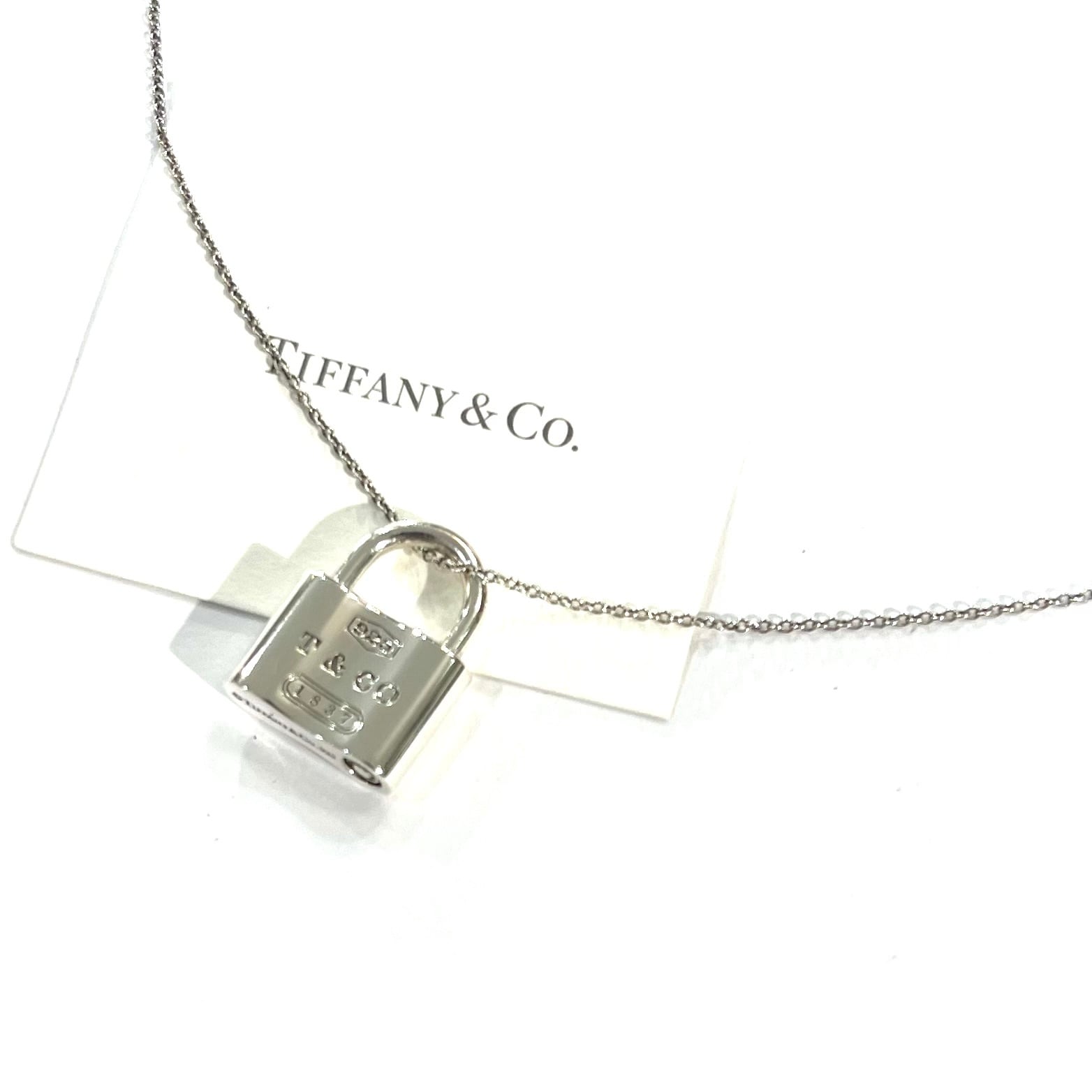 TIFFANY&CO.】2698 ティファニー1837 カデナ ネックレス SV925