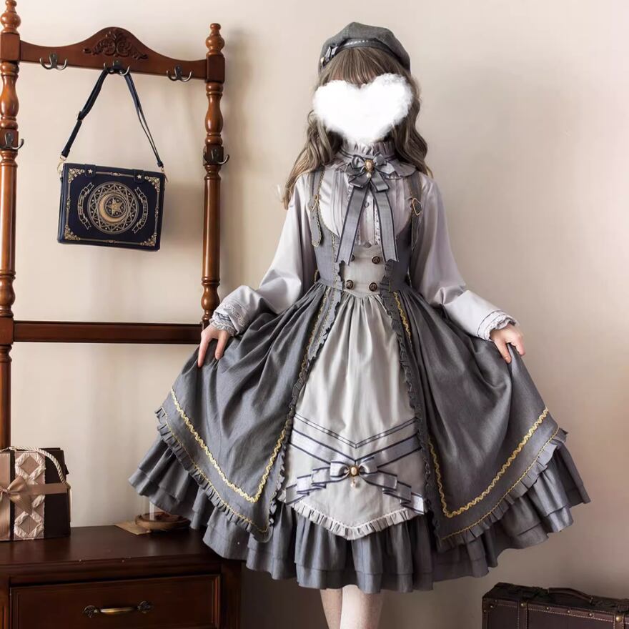 女子会にぴったりなロリータファッション❤️ガーリーなジャンパースカート！ 女子会にぴったりなロリータファッション❤️ガーリーなジャンパー