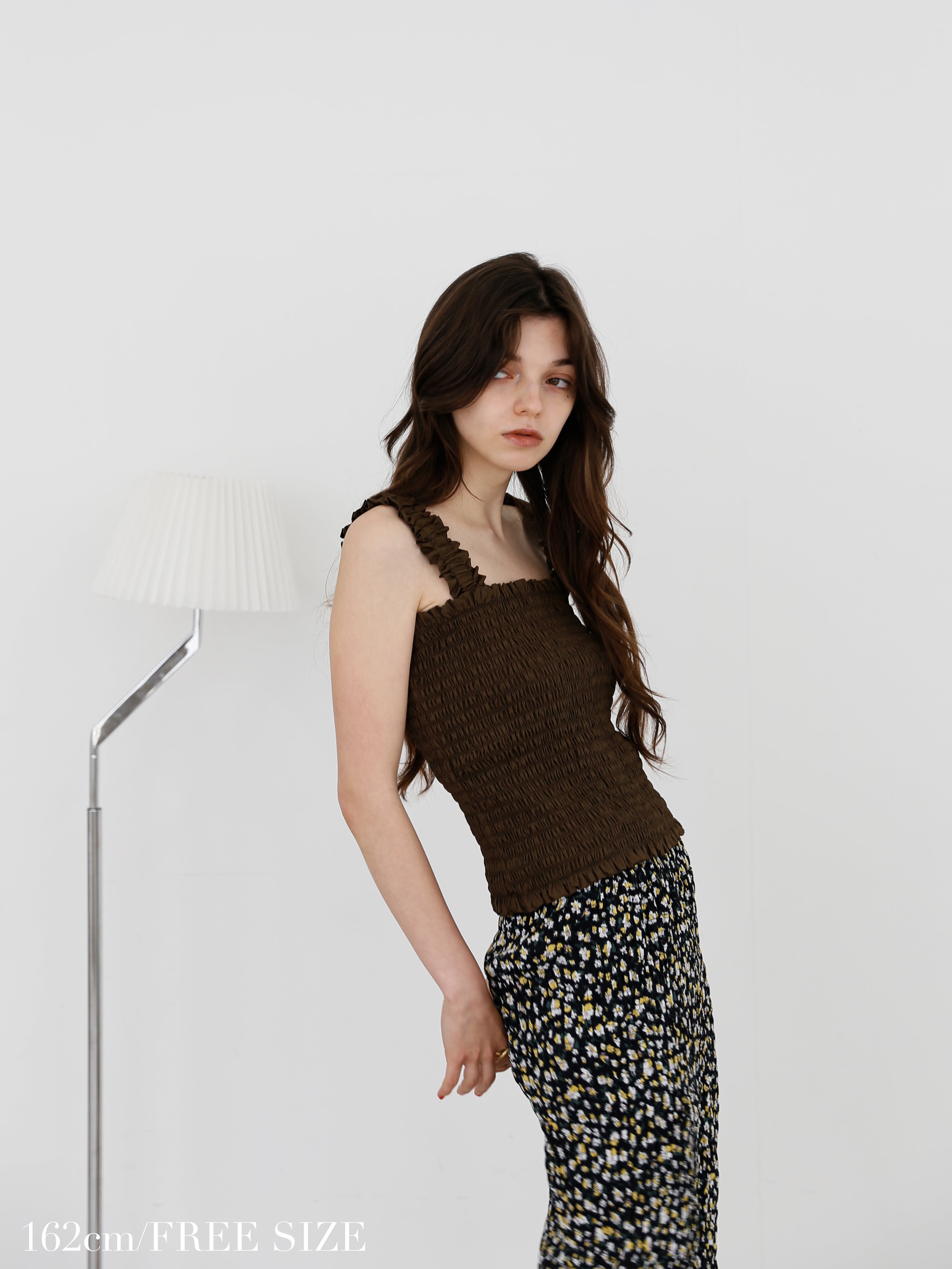 shirring square tops | Katrin TOKYO