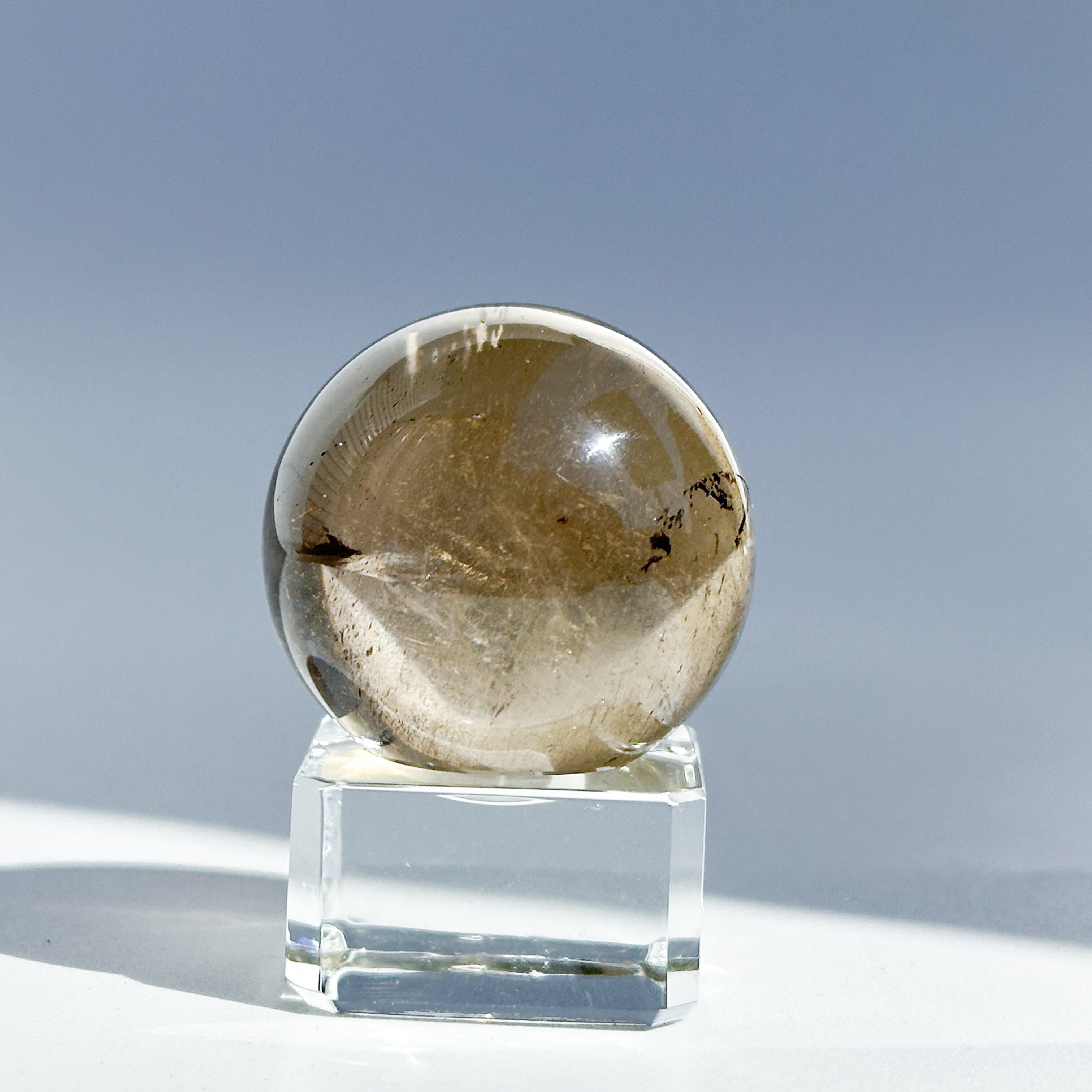 シトリン（黄水晶） スフィア21◇ Citrine ◇ 天然石・鉱物