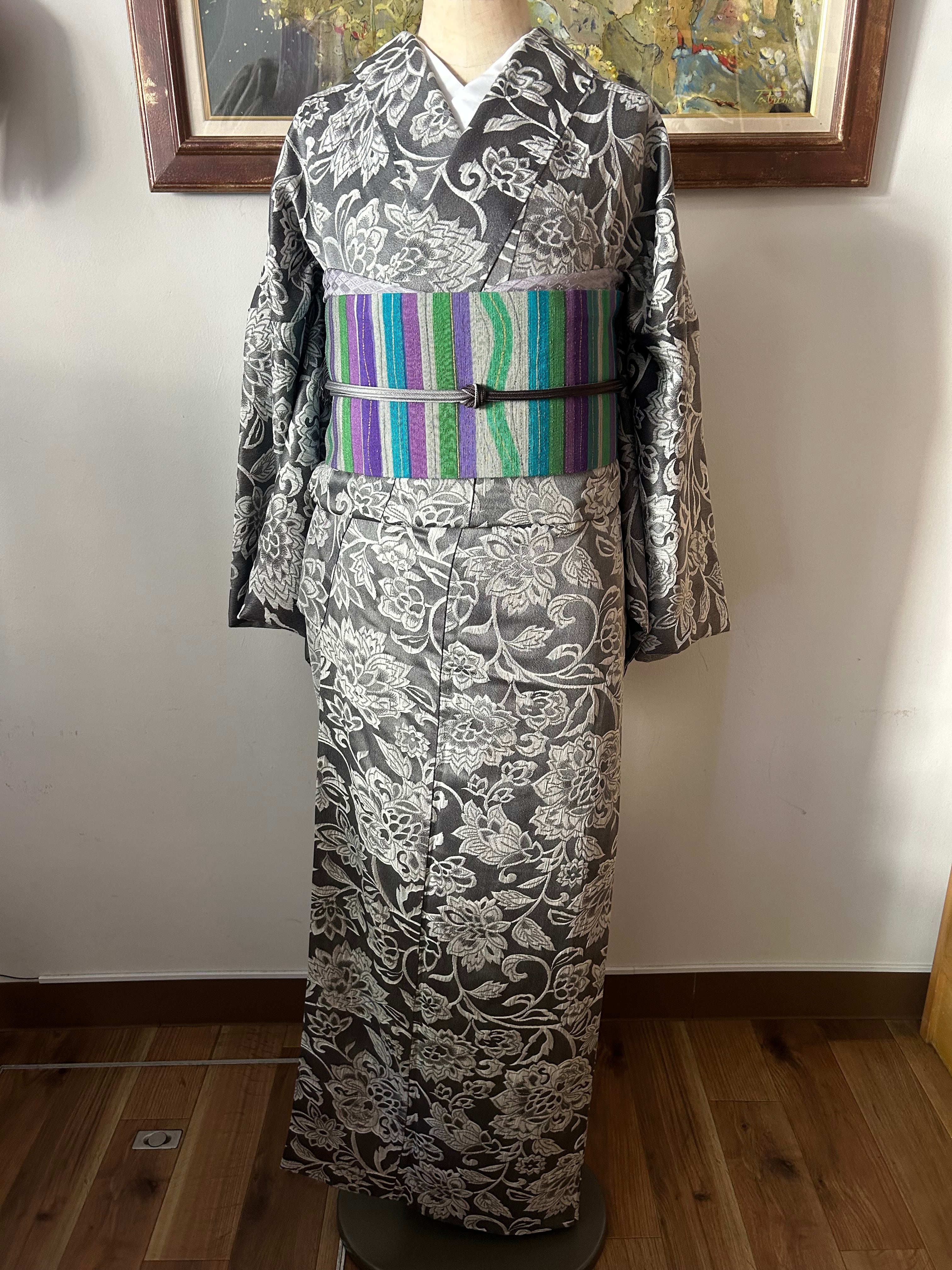 染め紬名古屋帯 2050-01400 | キモノnao