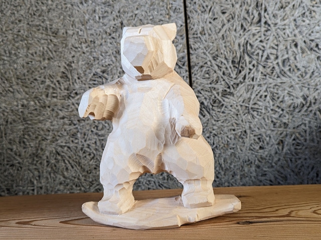佐藤憲治　シャケボー　#３　|　木彫りの熊