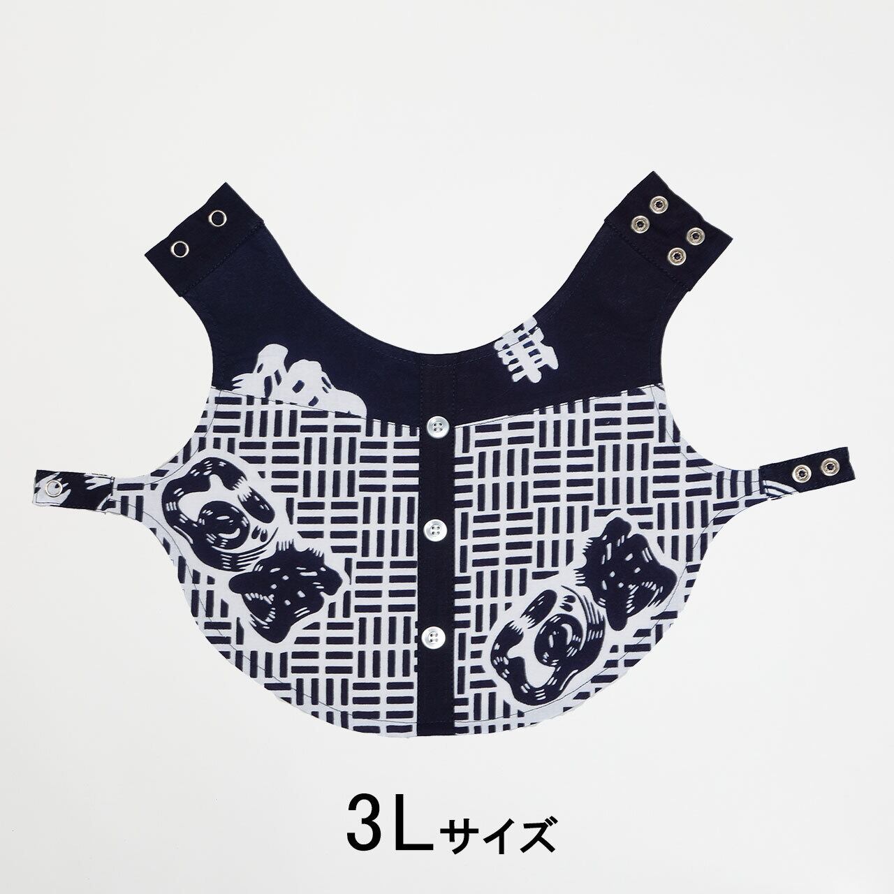 魚河岸 ワンちゃんシャツ 【3Lサイズ】【型番:10013】