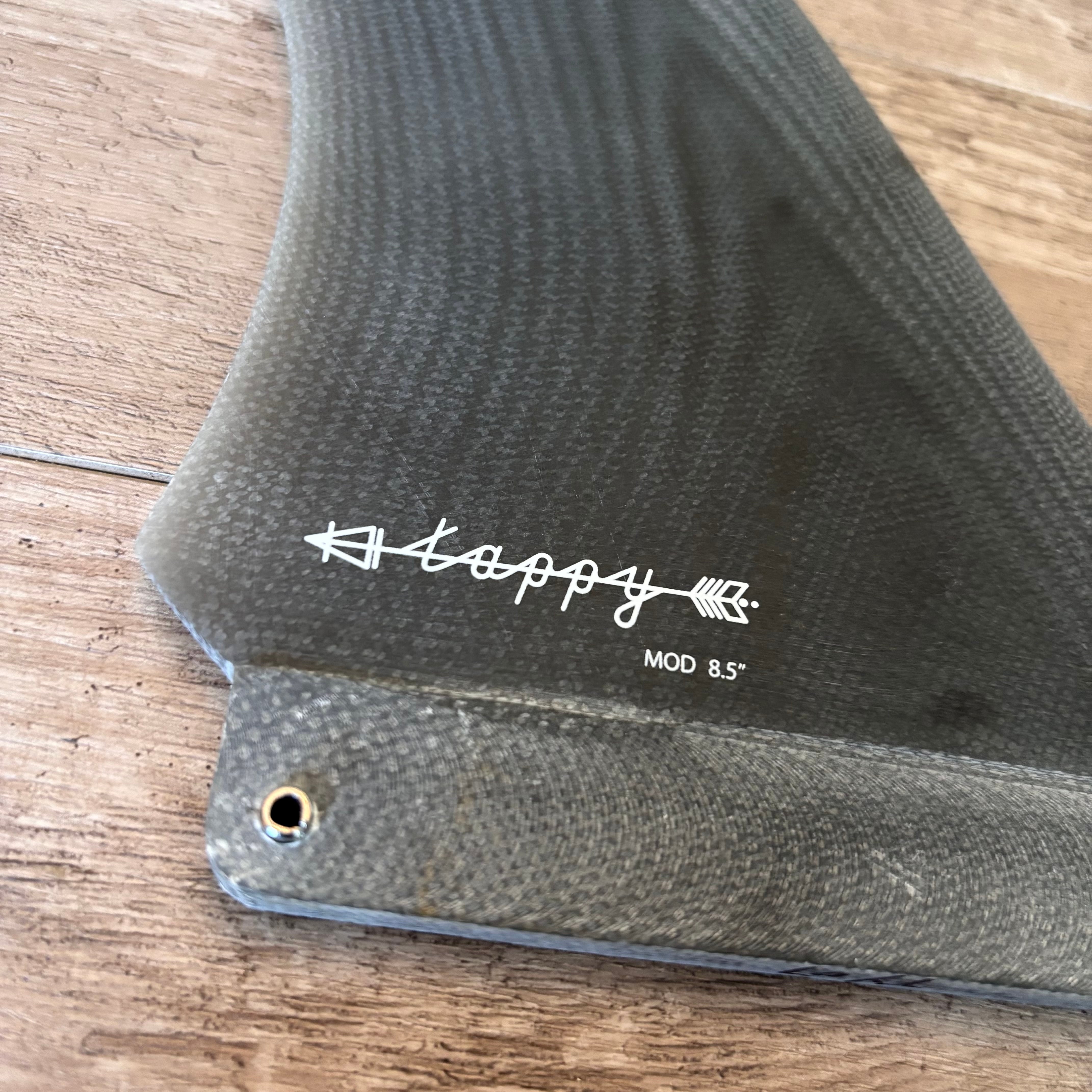 TRUE AMES] TAPPY MOD SINGLE FIN 8.5 smoke タッピー フィン