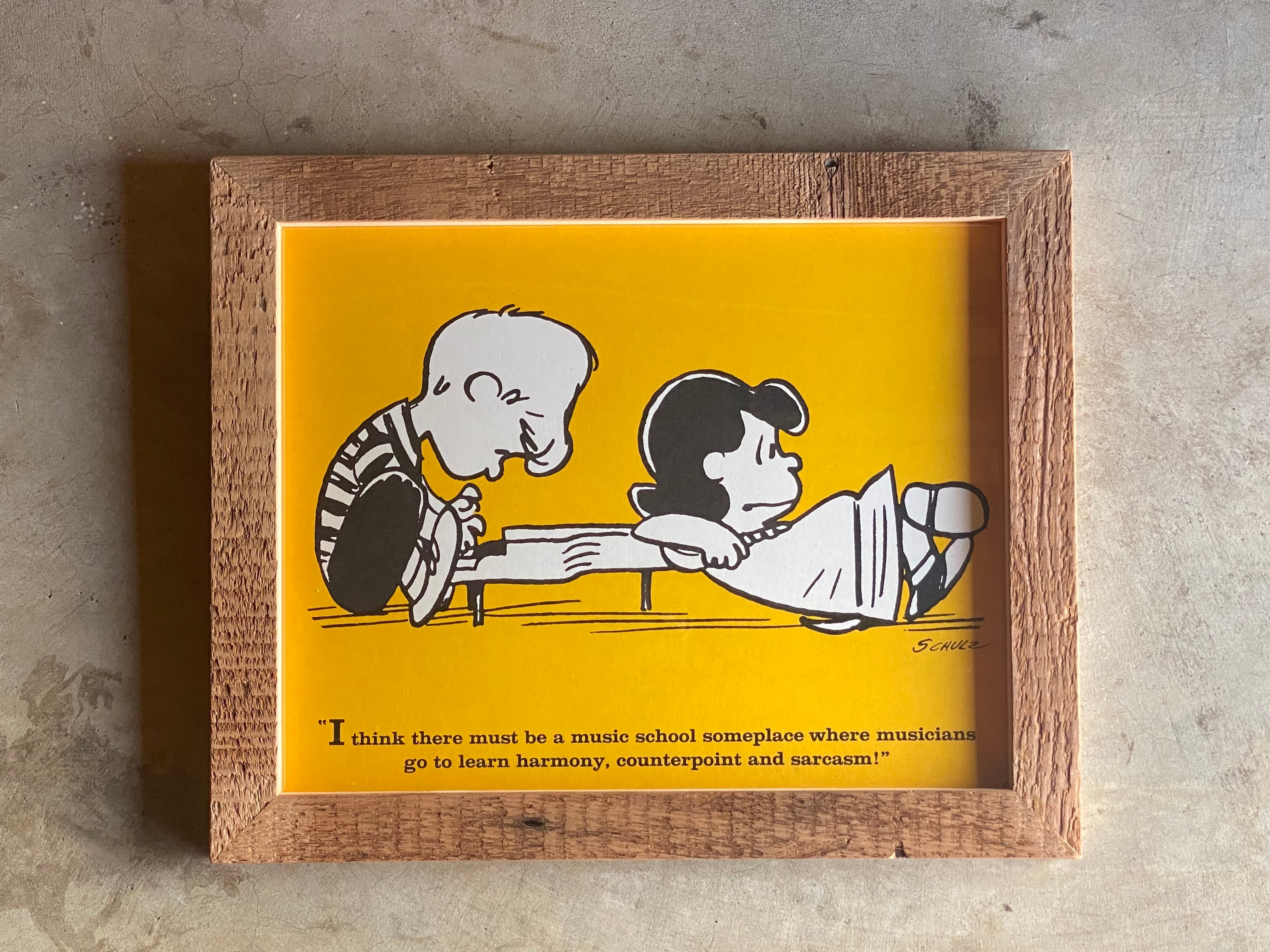 60s PEANUTS DATE BOOK POSTER FRAMING【35】 | CEREAL（シリアル）