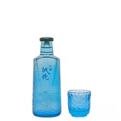 吟醸誠鏡シャレボトル　グラス付き　180ml