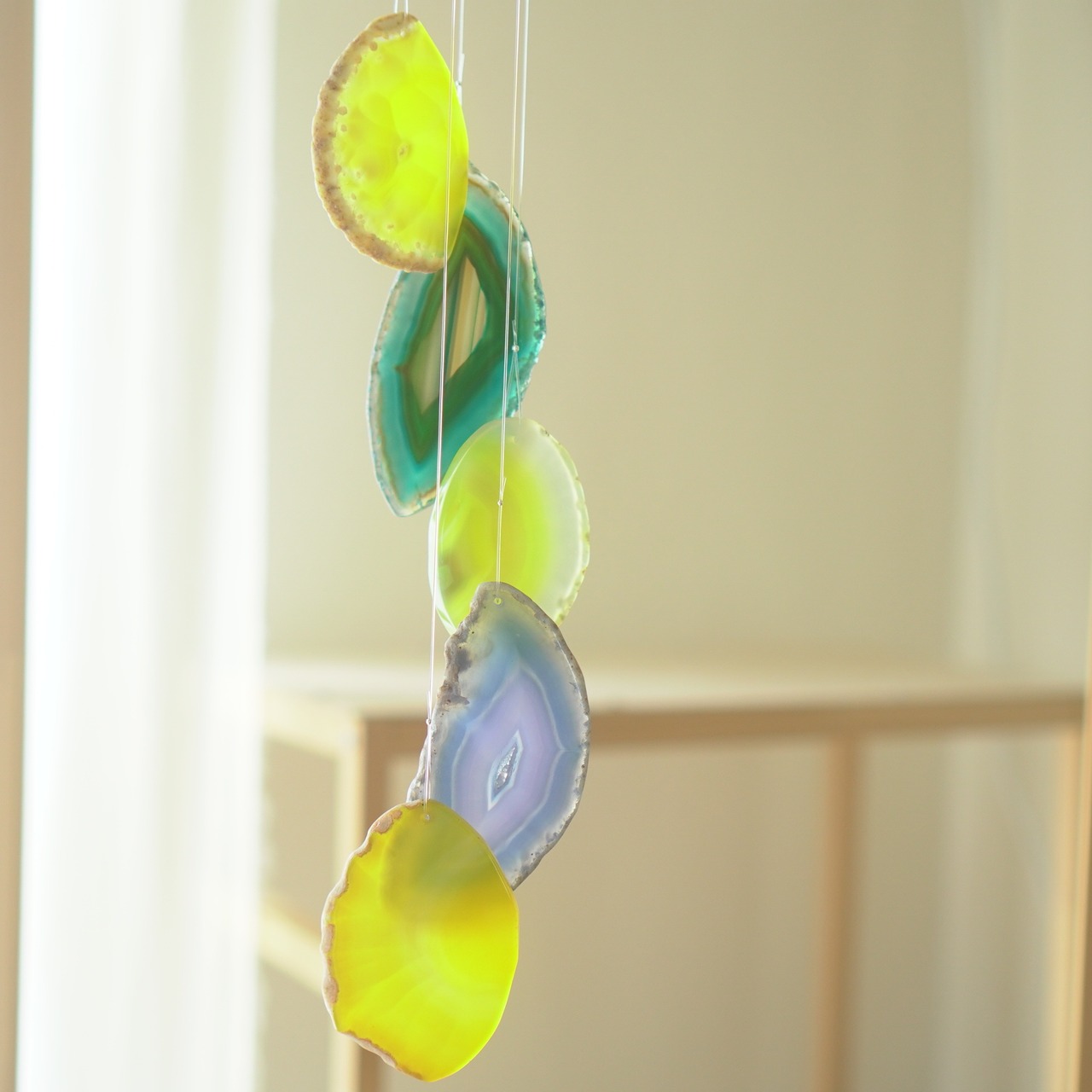 Mojito - アゲートヒーリングチャイム / Agate Sun Catcher Wind Chime 703