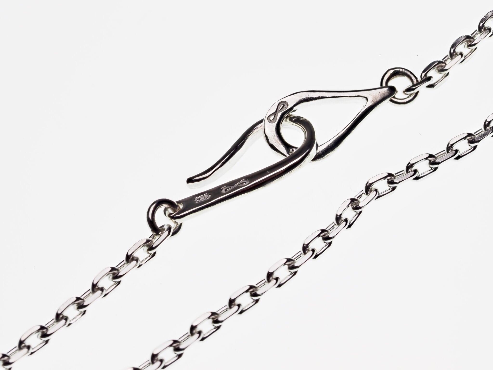 C-007 (45cm)あずき形チェーンS | WAKAN SILVER SMITH online C-007 (45cm)あずき形チェーンS | WAKAN SILVER SMITH online