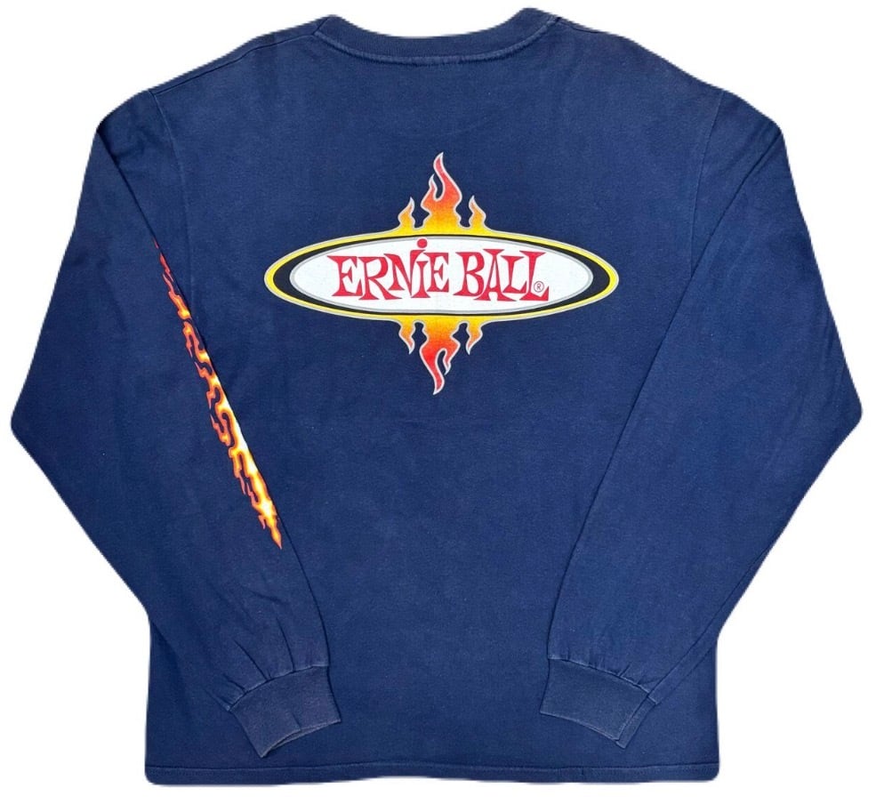 ERNIE BALL Long Sleeve T-Shirt / Hanes BEEFY-T / L