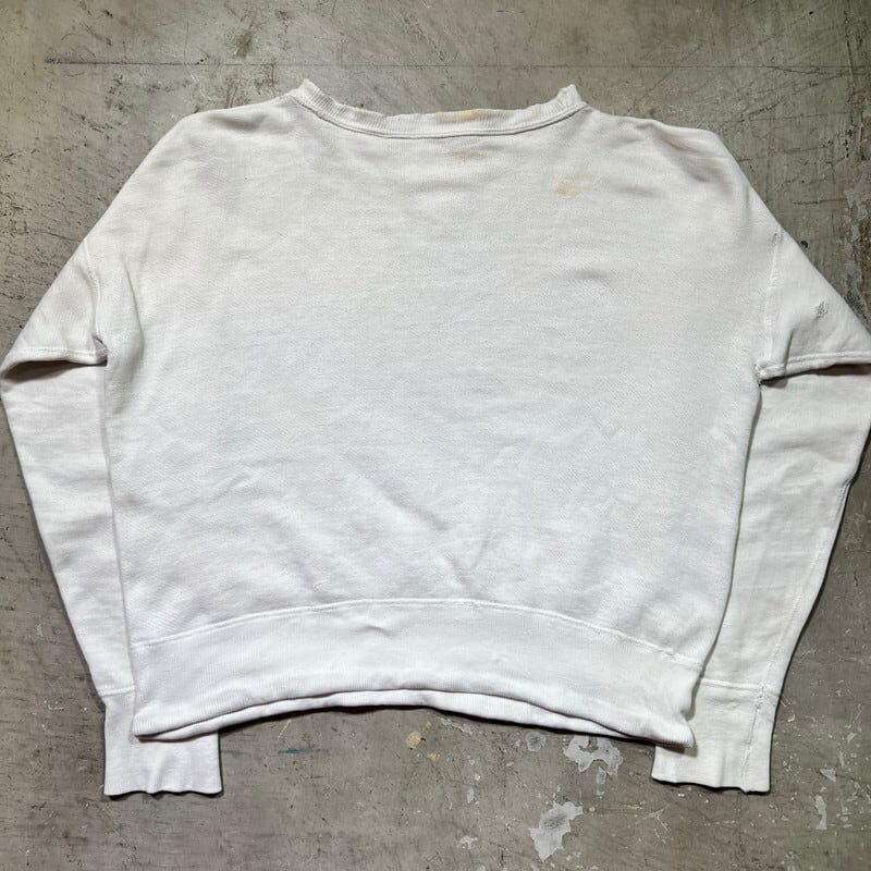 unknown  vintage sweat ビンテージスウェット　フロントV