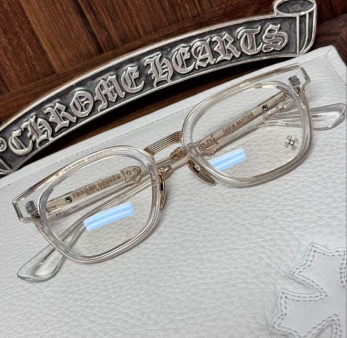 CHROME HEARTS クロムハーツ Duck Butter crystal 平本蓮着用
