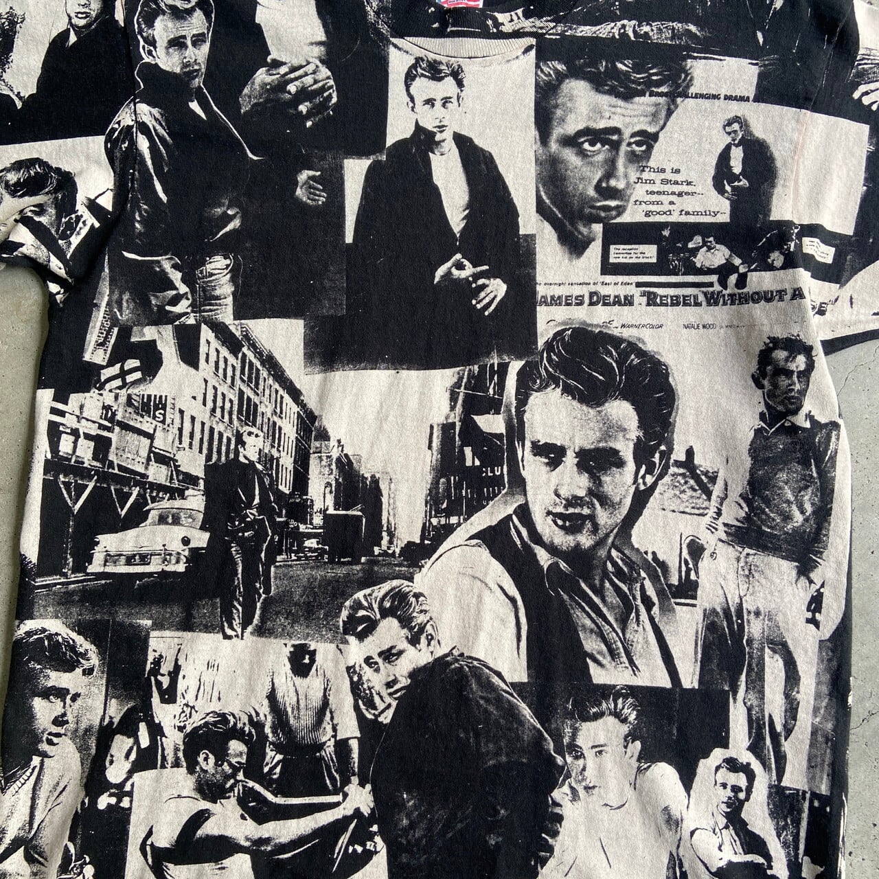 90年代 James Dean ジェームズ ディーン フォトプリントTシャツ