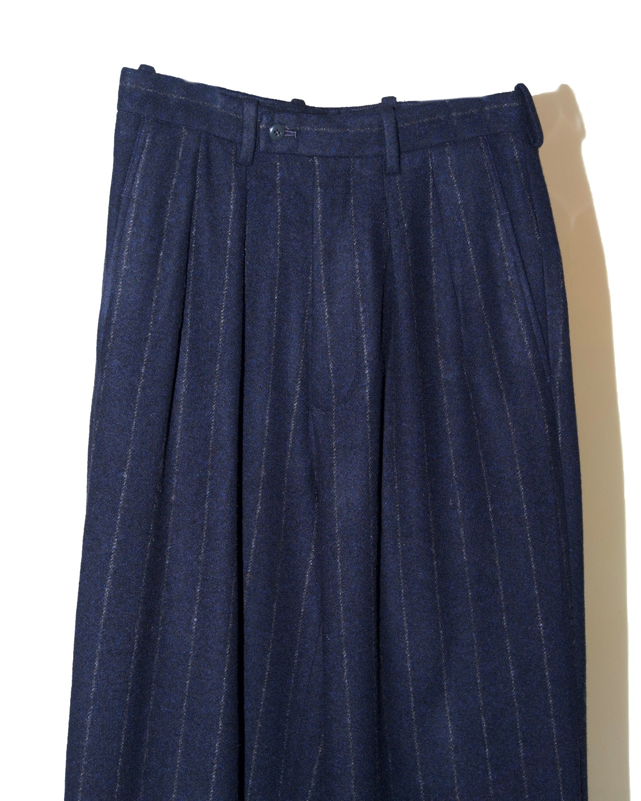 m's braque "TUCKED BAGGY PANTS〔NAVY CHALK〕"