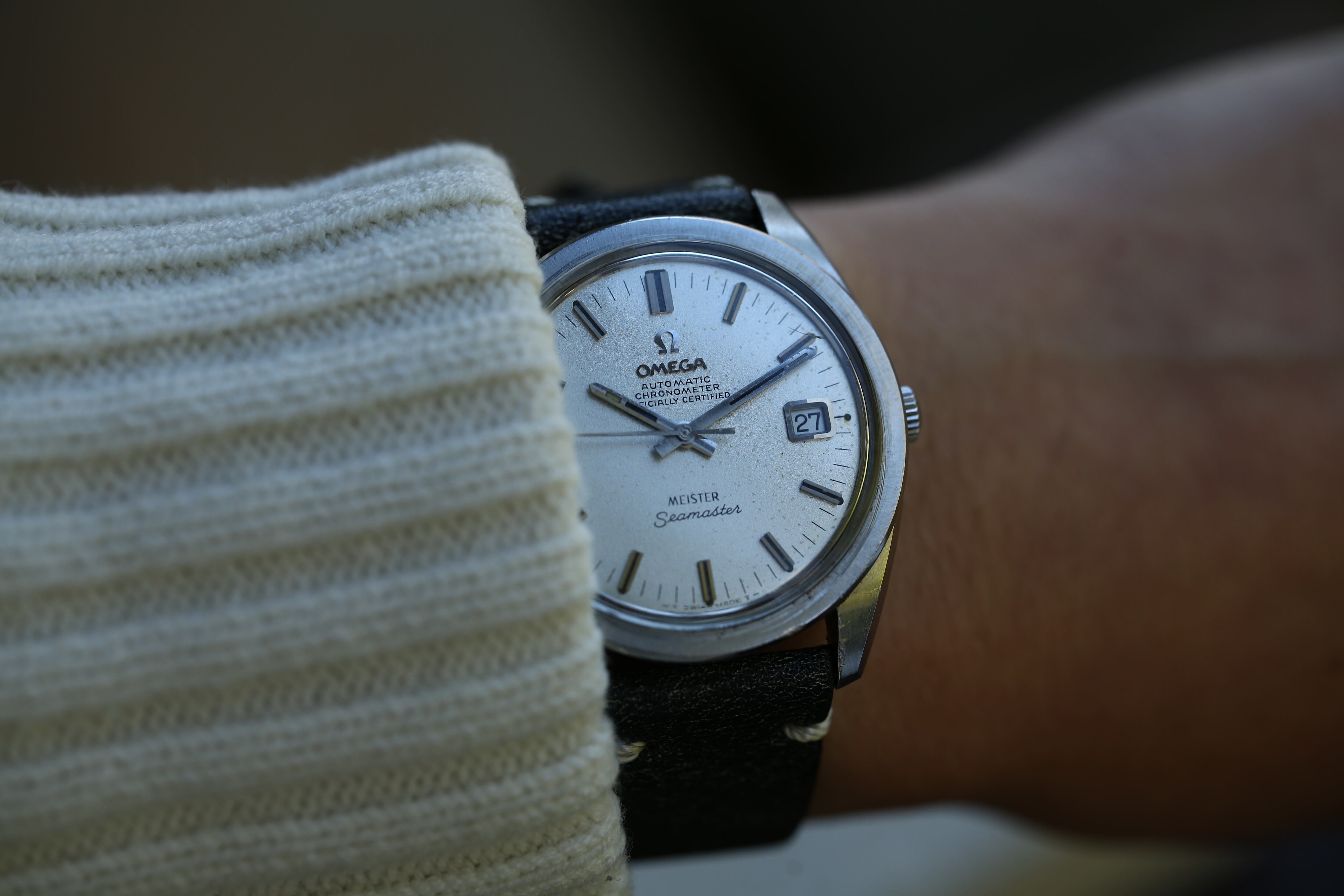 OMEGA】1969年製 オメガ シーマスター クロノメーター グリッター