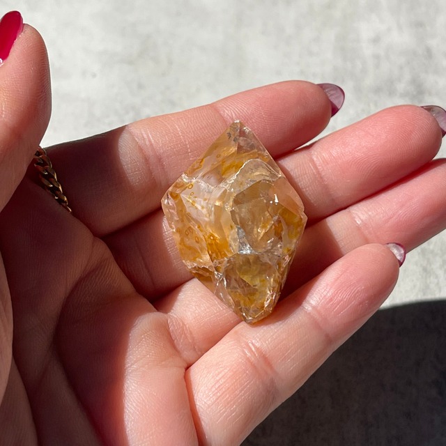ブラジル・バイーア州産【ゴールデンヒーラー＆ローズクォーツ】フリーフォーム ⑫ 鉱物 天然石 パワーストーン