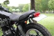 Fenderless kit (Battery in type) Lucas-L525 SR400/500(78'~Final) BLACK Painted