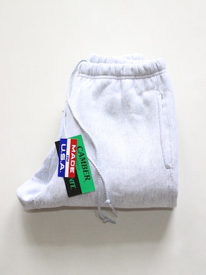 CAMBER  CROSS-KNIT SWEAT PANT  GREY  " Made in the U.S.A. "