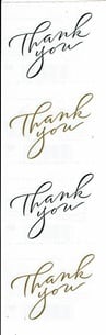 ミセスグロスマン ステッカー WO 11 EXPRESSIONS THANK YOU，RF