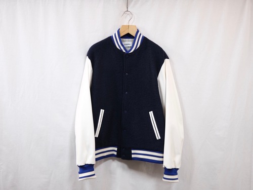 DIGAWEL” Varsity Jacket( URU TOKYO×DIGAWEL )Navy”