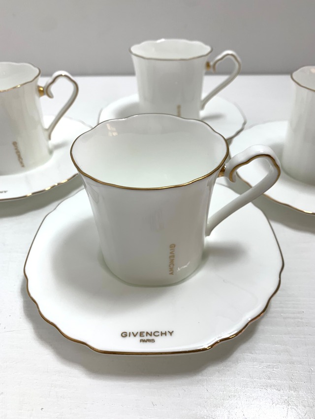 GIVENCHY ティーカップ・ソーサー 2個セット