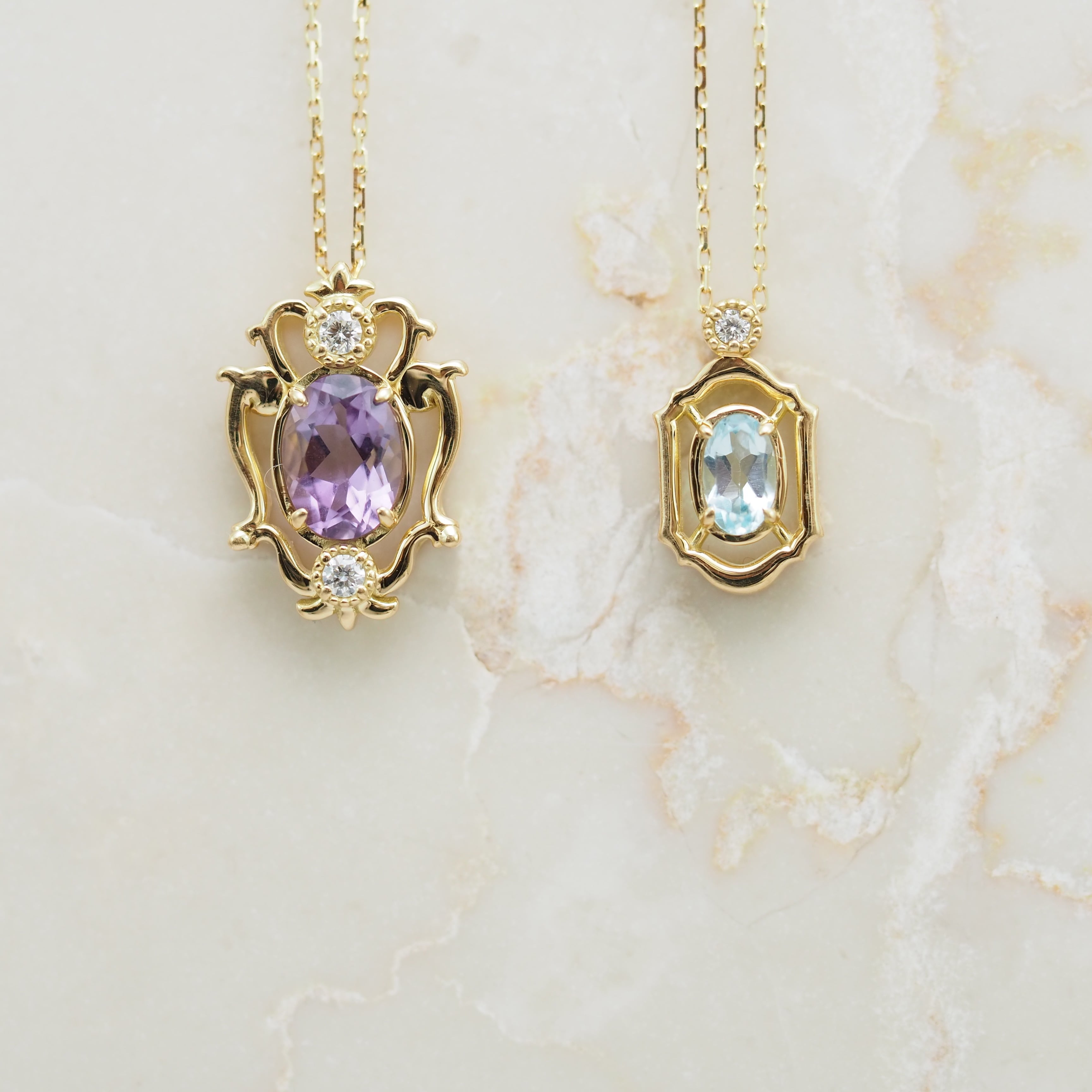 ブルートパーズK18YG ペンダント【WEB限定】33858 | serio