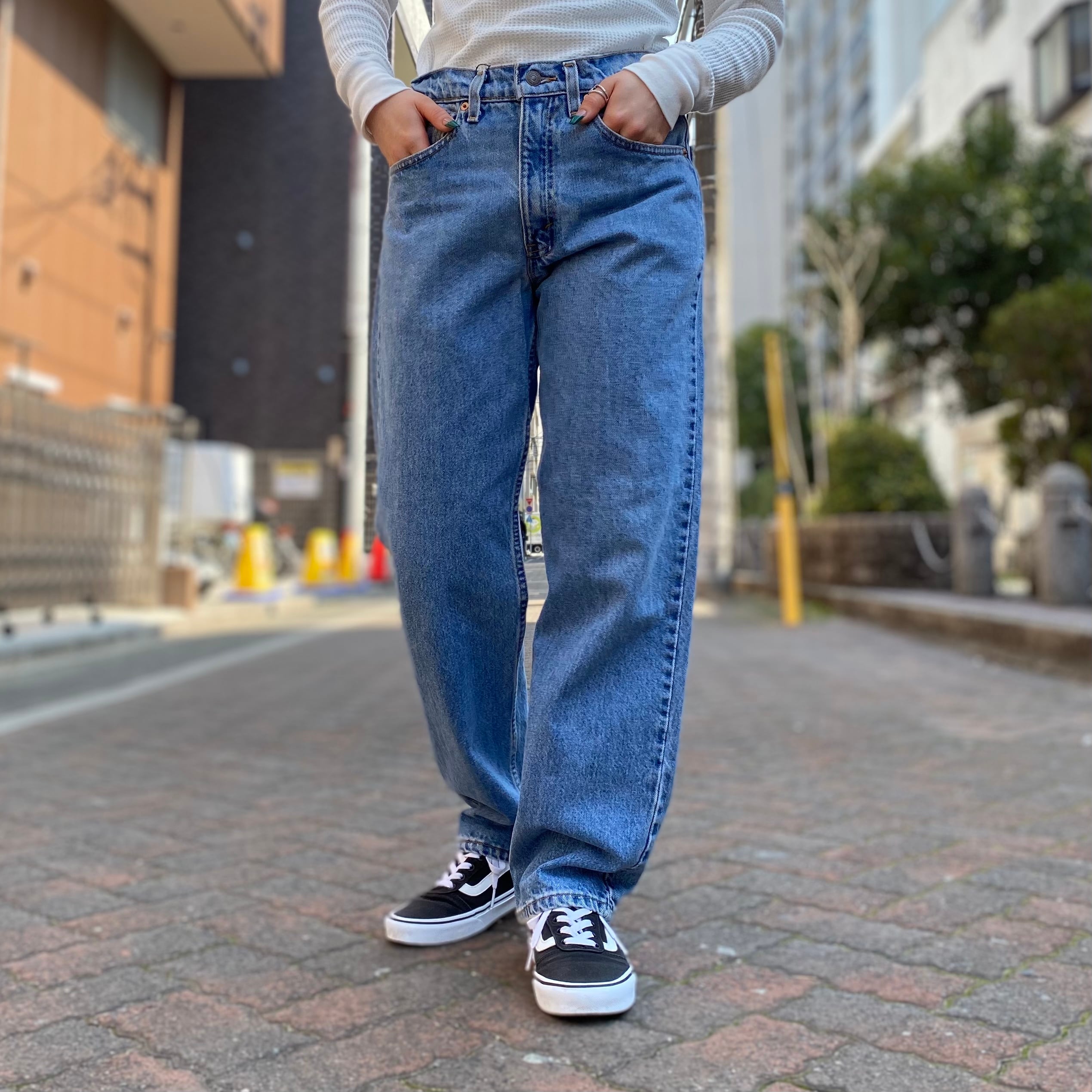 希少 90’sLevi's 550-0301 Vintage フレアデニムパンツ