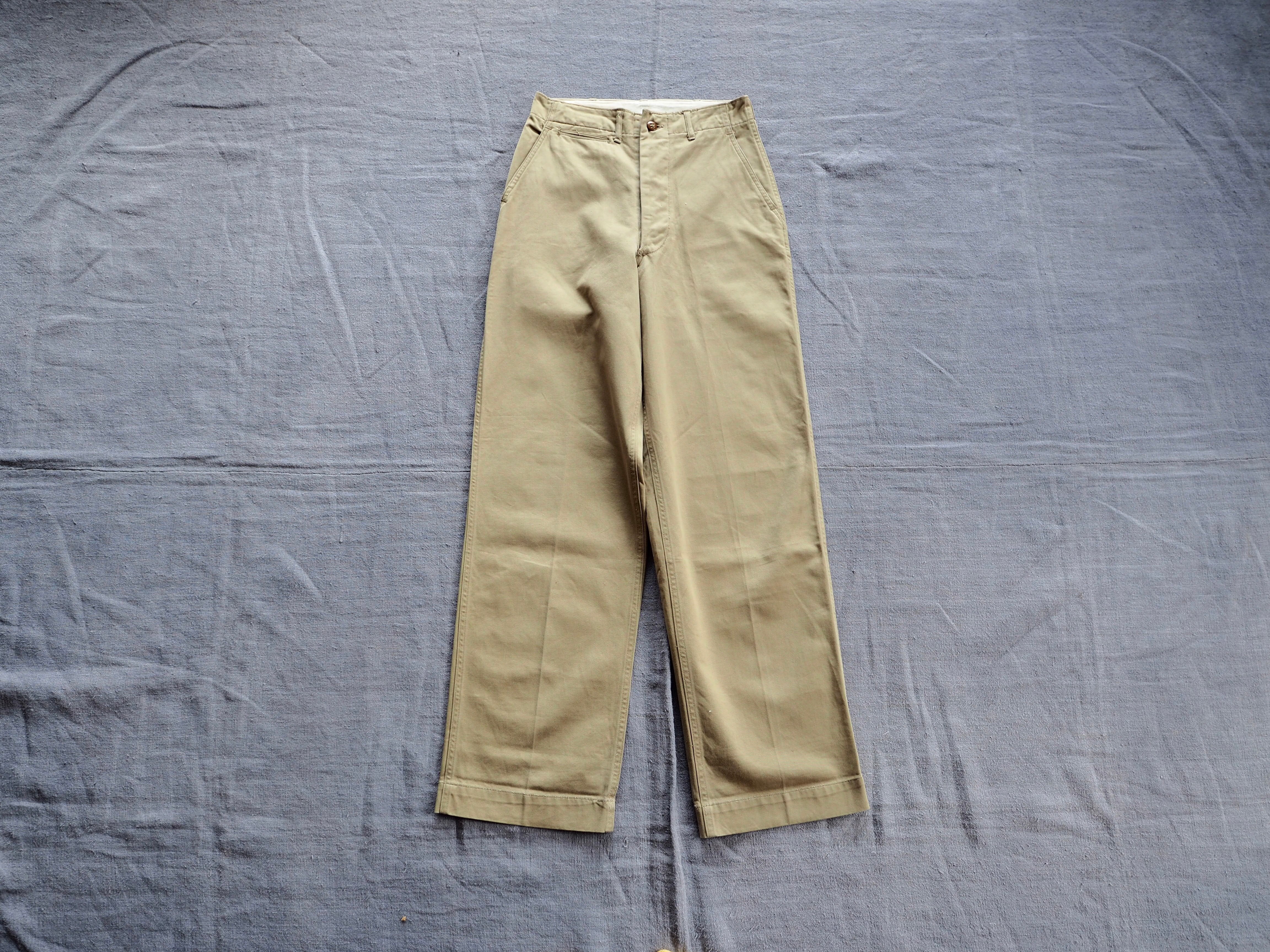 1940’s US.ARMY M-45 チノトラウザーズ w29