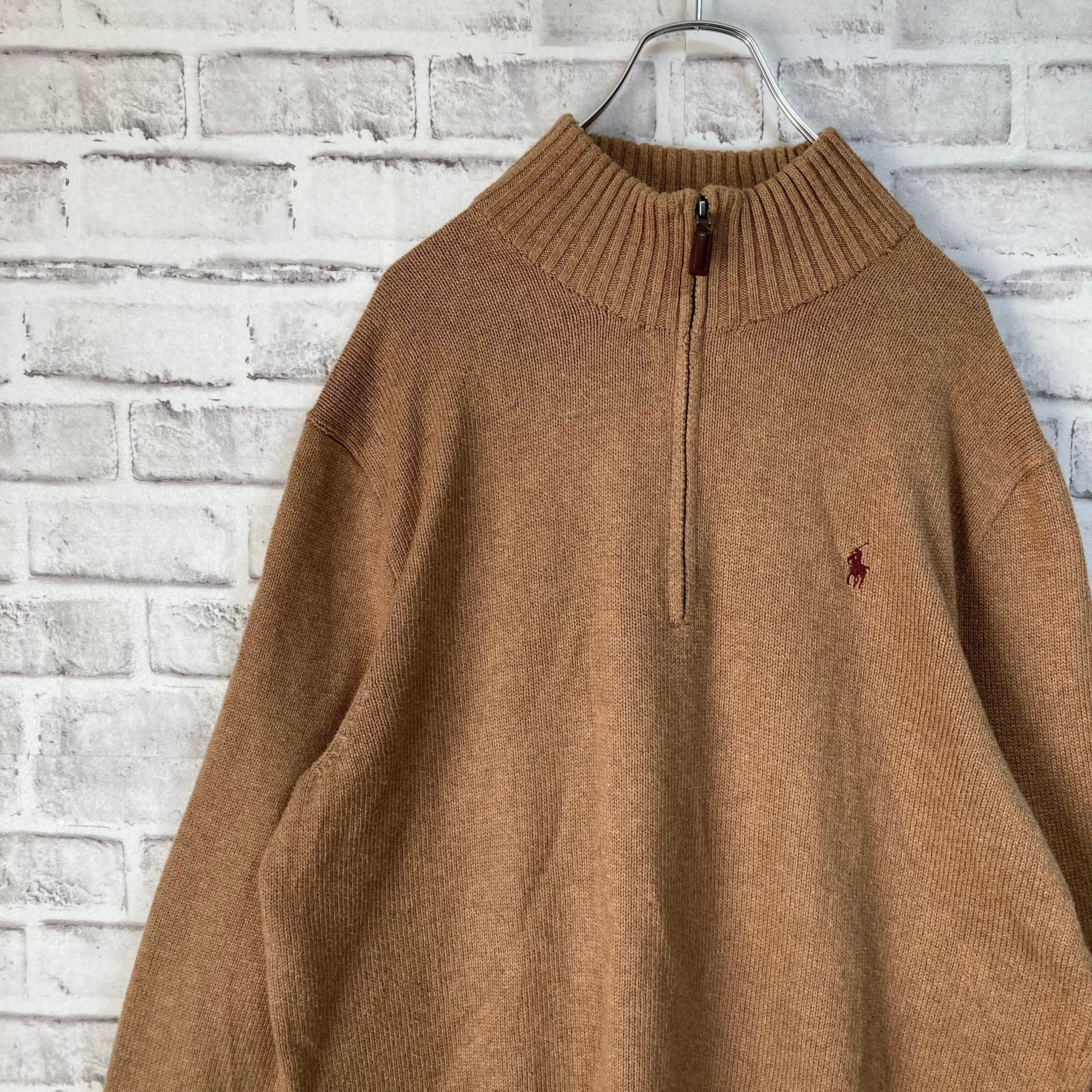 Polo Ralph Lauren】 Halfzip Knit L ポロ ラルフローレン ハーフ