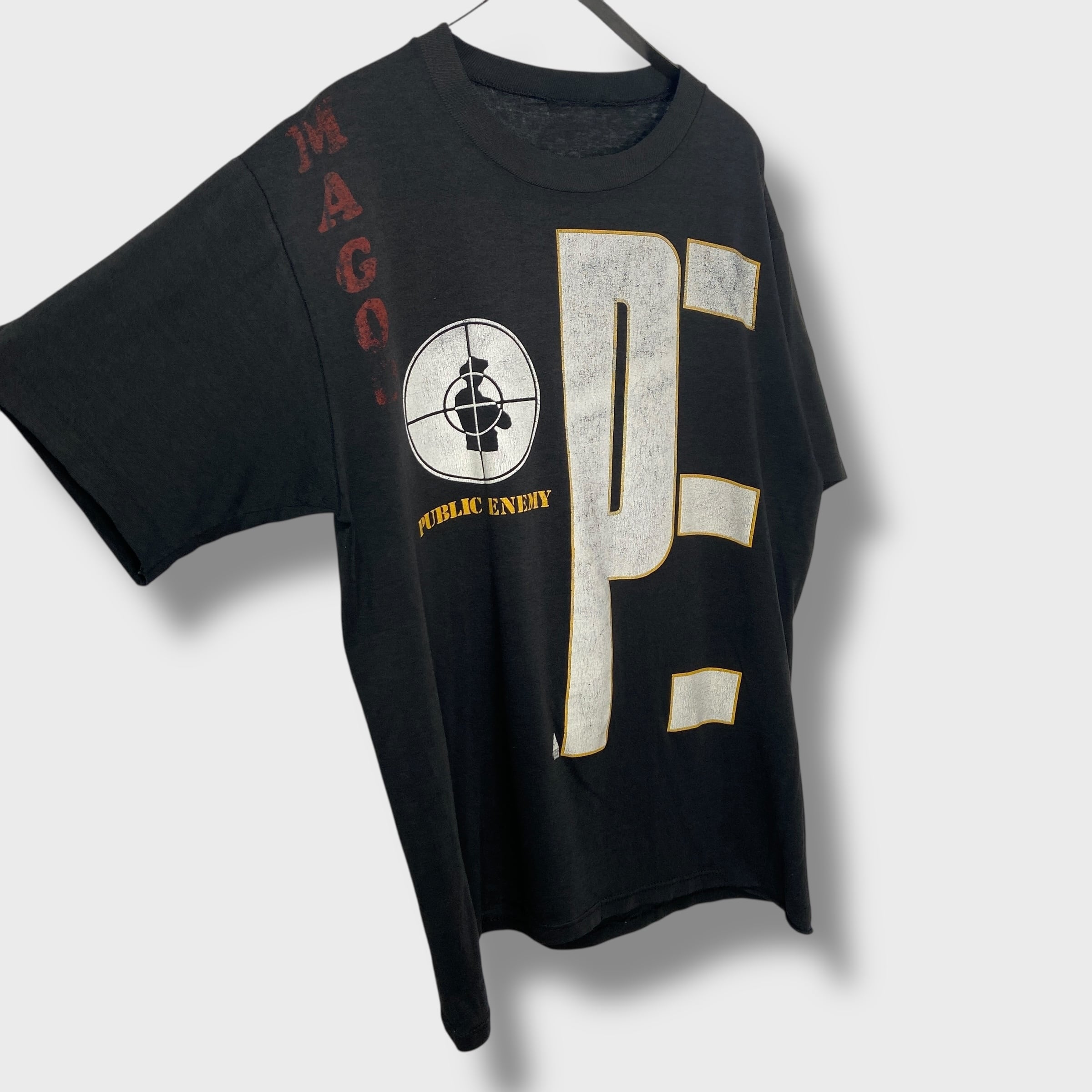80s パブリックエナミー 両面プリントTシャツ PUBLIC ENEMY | 古着屋 Uan