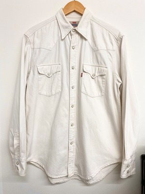 90sEuro Levi's Cotton Western Shirt/L