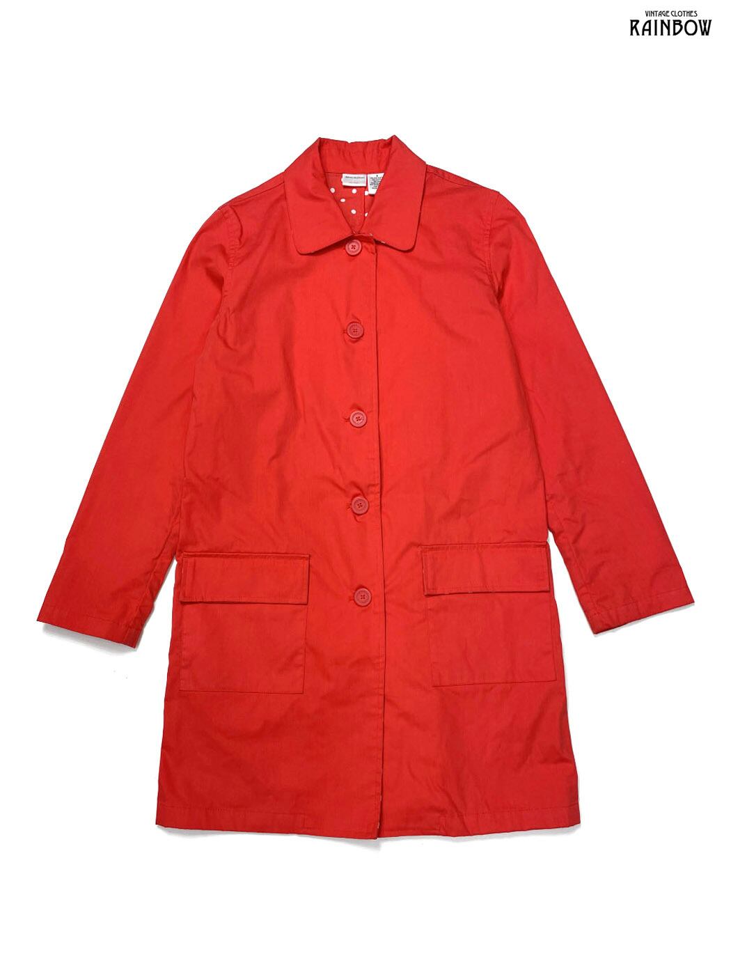 古着 ISAAC MIZRAHI アイザックミズラヒ 無地 コットン 長袖 アウター