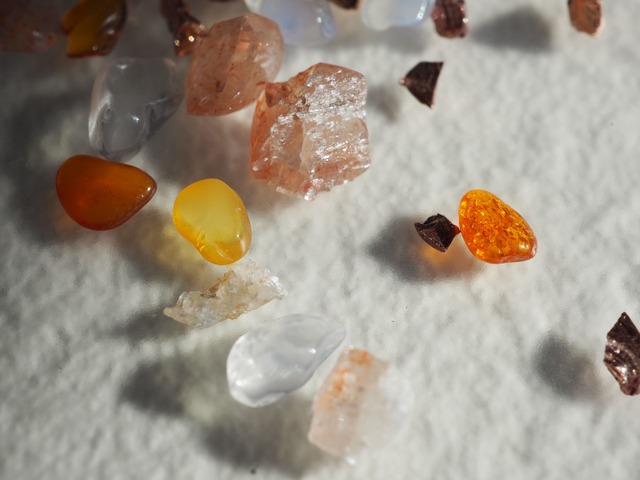 Mineral Sunstone&amber