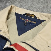 TOMMY HILFIGER half zip nylon pullover