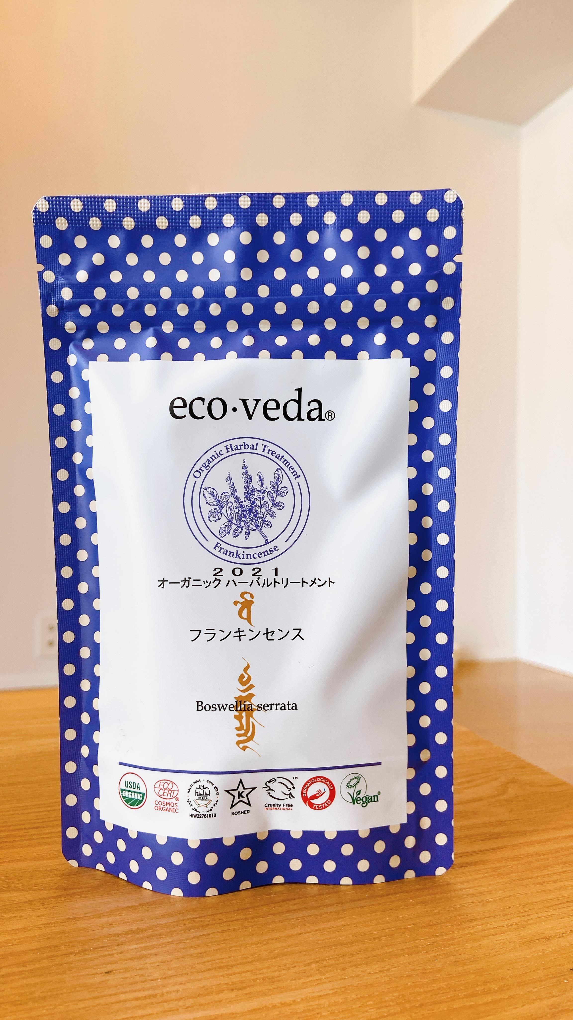 エコヴェーダ オーガニック ハーバルトリートメント フランキンセンス & ローズ エコヴェーダ 2019オーガニックハーバルトリートメント ローズ