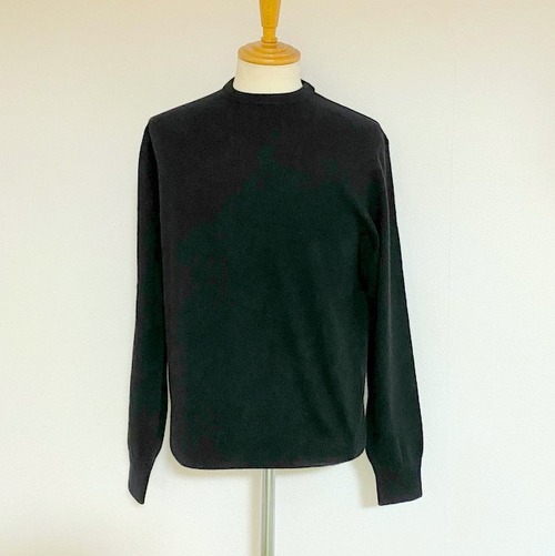 Cashmere Crewneck Knit　Black