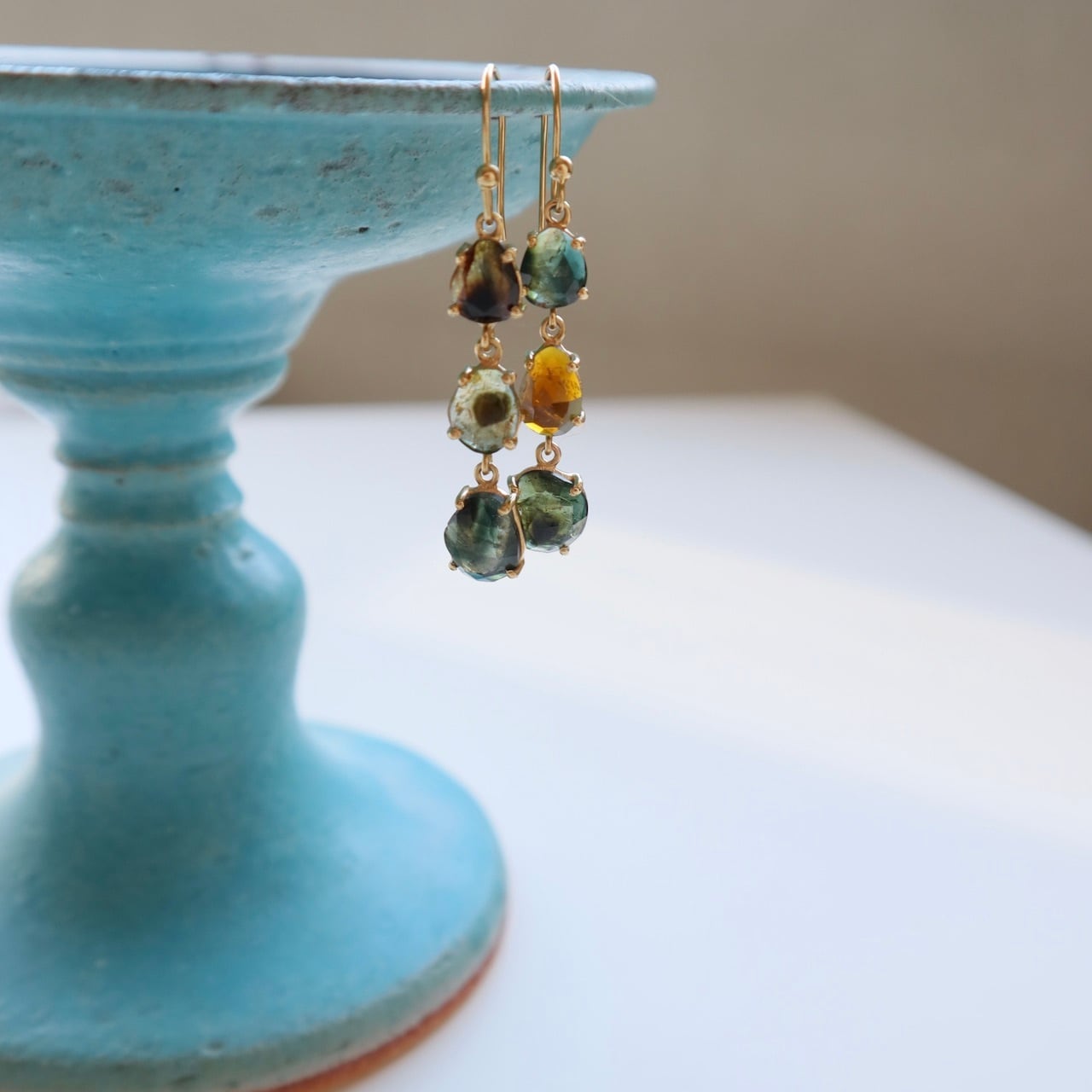 Tourmaline multicolor／Earrings | koaniani
