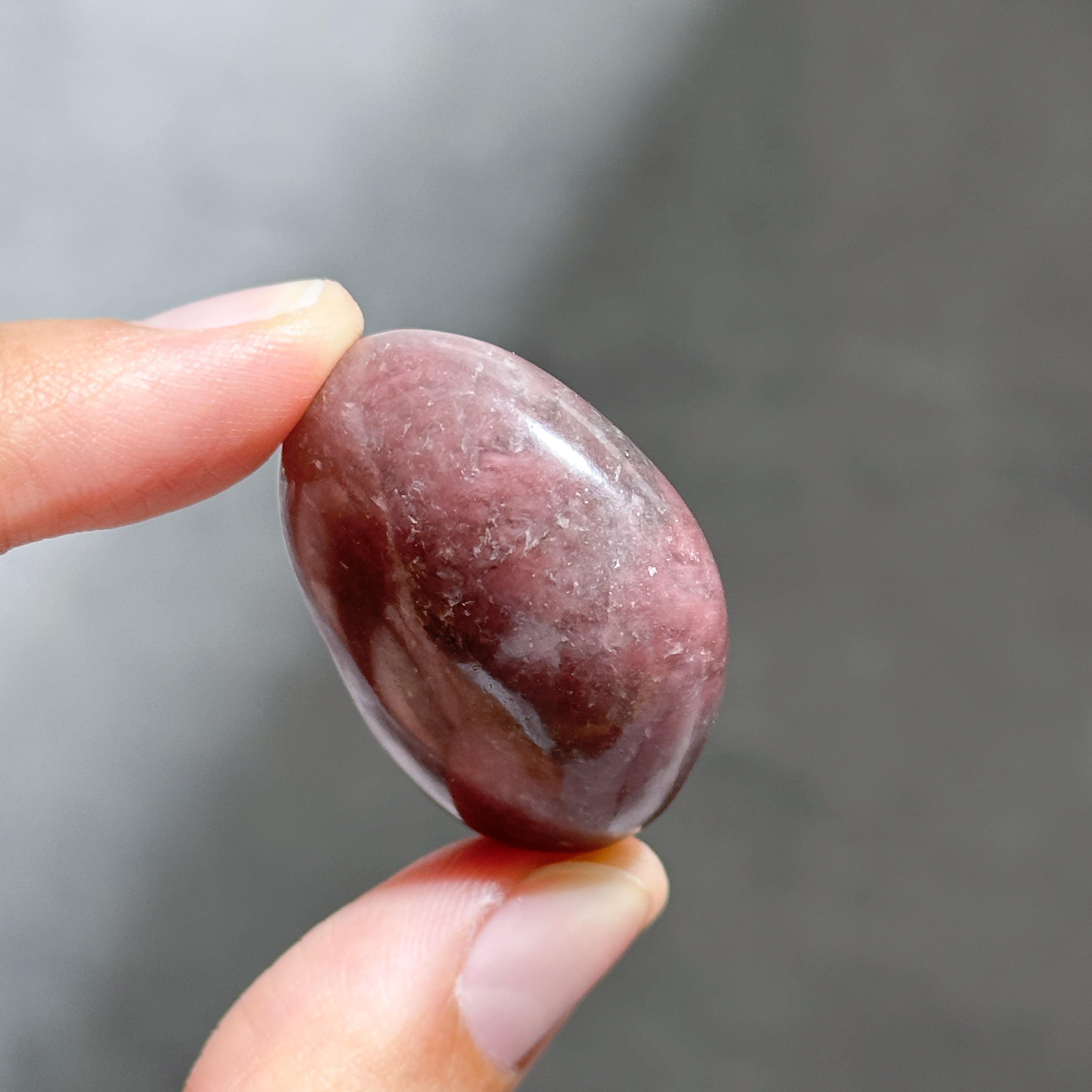 ピンク　レオパードストーン　レア　可愛すぎます ピンクレピドライト ハート 22 ♡ Pink Lepidolite ♡天然石・鉱物