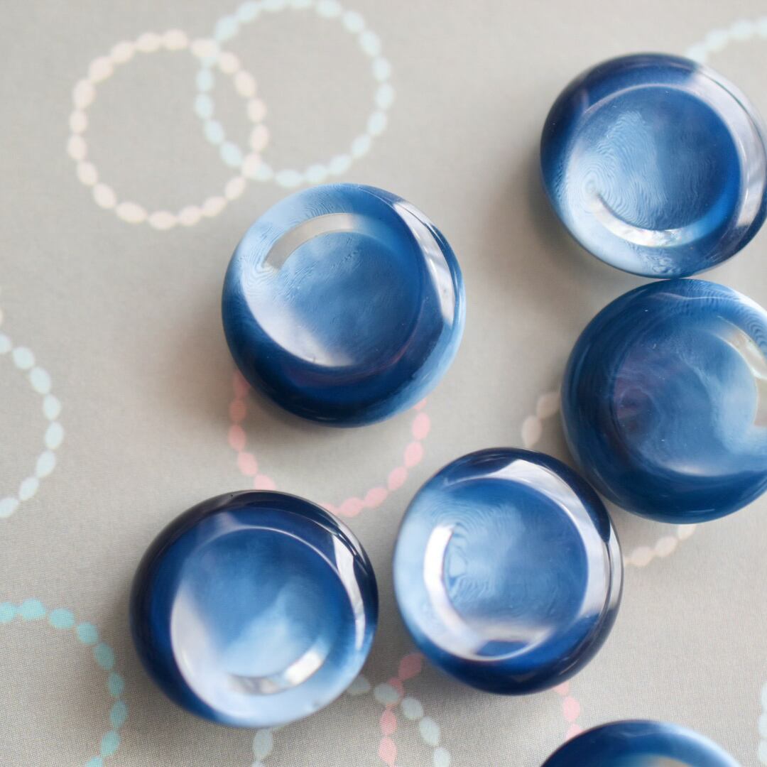 オーロラリング×ブルーマーブル 20㎜