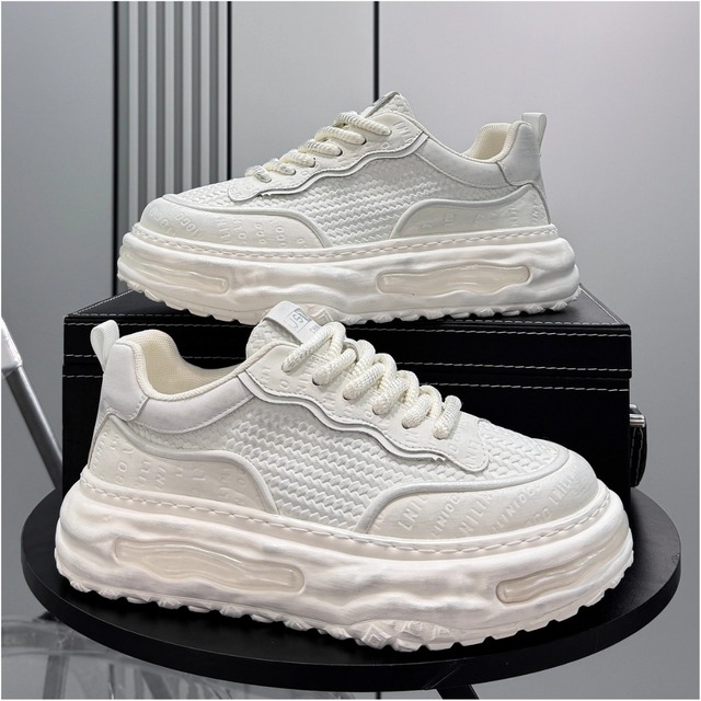 厚底ダーティーデザインスニーカー 2カラー 11188