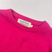 UNITED COLORS OF BENETTON ユナイテッドカラーズオブベネトン 長袖 ウール ニット セーター 46/ピンク レディース