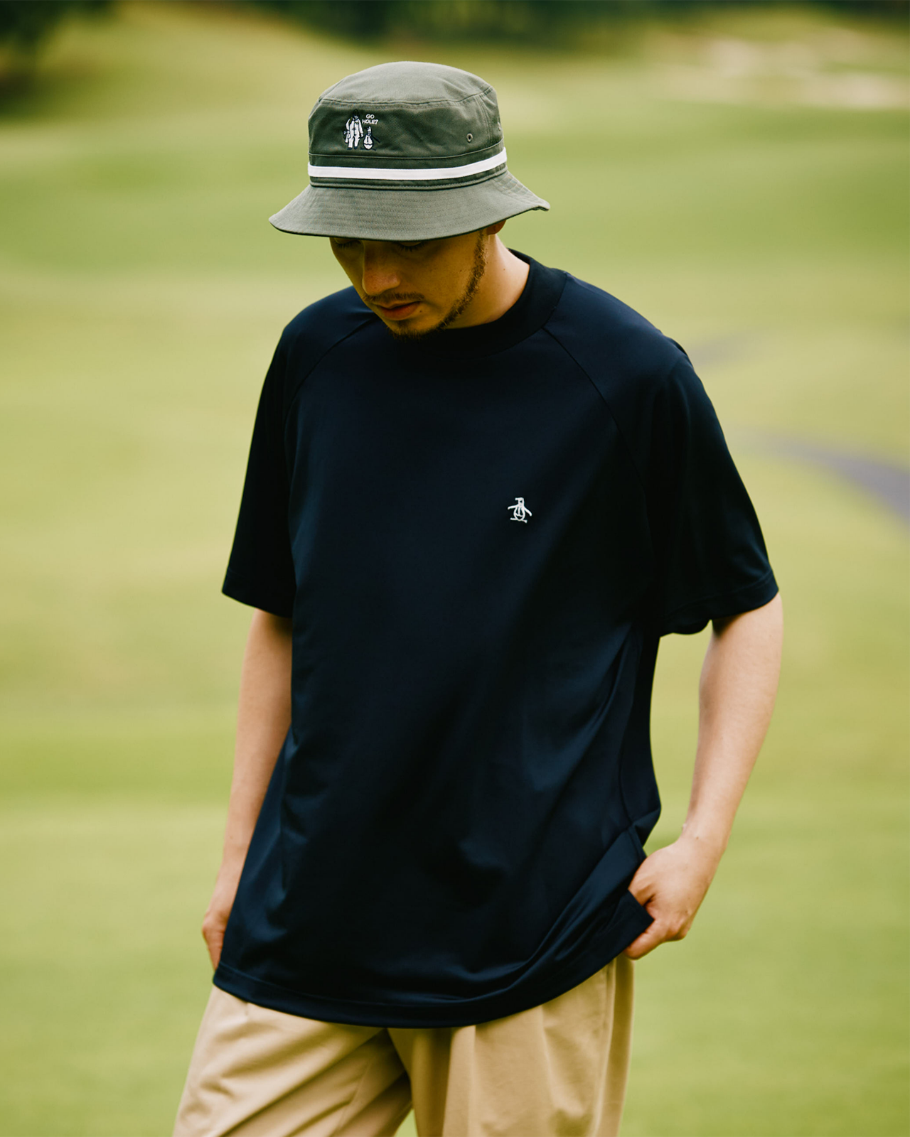 Penguin by Golfickers MOCKNECK SHIRTS 黒L 超限定】Penguin by Golfickers [MOCKNECK SHIRTS] -Black- XL