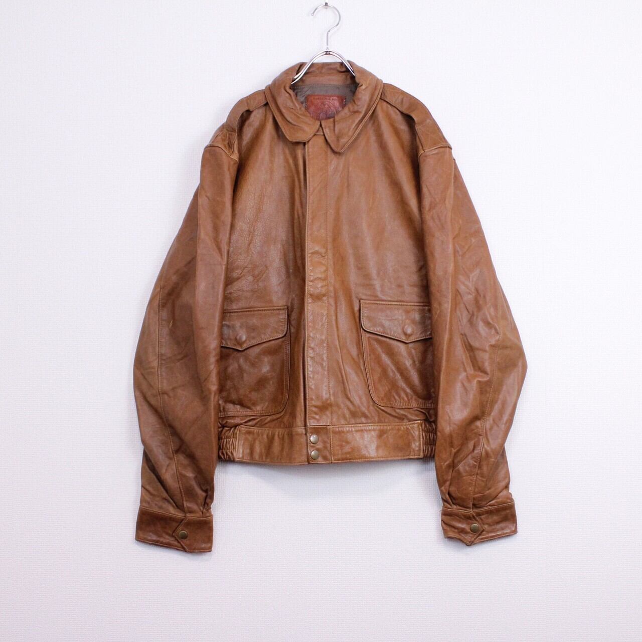 下北沢caka購入 レザーフライトジャケット Caka act2】