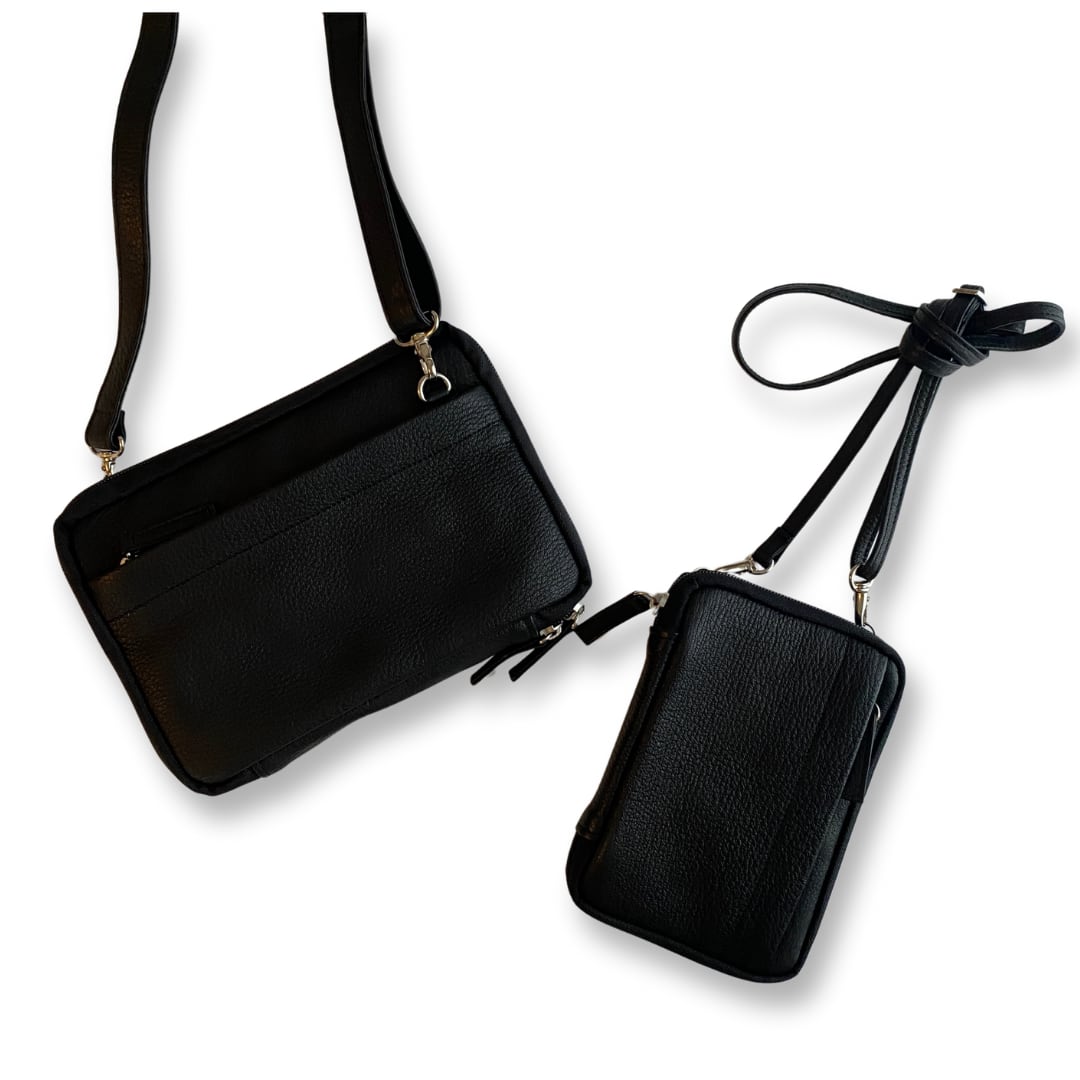 文庫判 読むしかできないブックショルダー [2way] ブラック 文庫判 読むしかできないブックショルダー [2way] （定番 / 4色展開