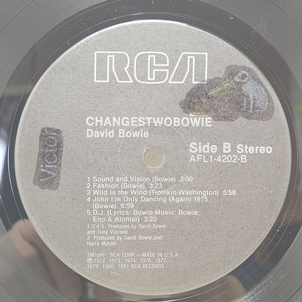 David Bowie / ChangesTwoBowie [AFL1-4202] - 画像4