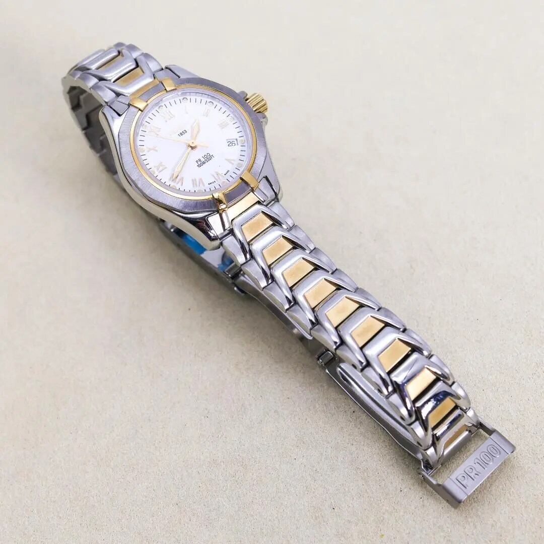 ◇美品 稼働 TISSOT 腕時計 1853 PR100 デイト 新品電池 b | Pay ID ◇美品 稼働 TISSOT 腕時計 1853 PR100 デイト 新品電池 b | Pay ID