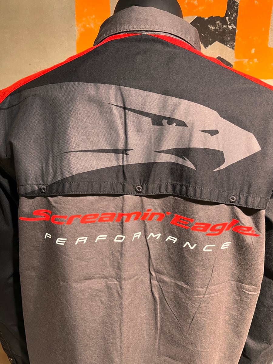 Screamin' Eagle(R) ベンテッド メカニックシャツ （カラーブロック